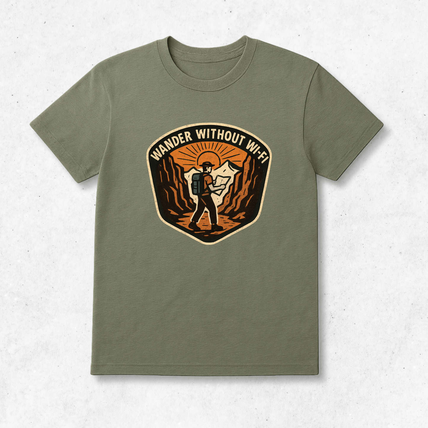 Wander Without Wi-Fi - T-Shirt