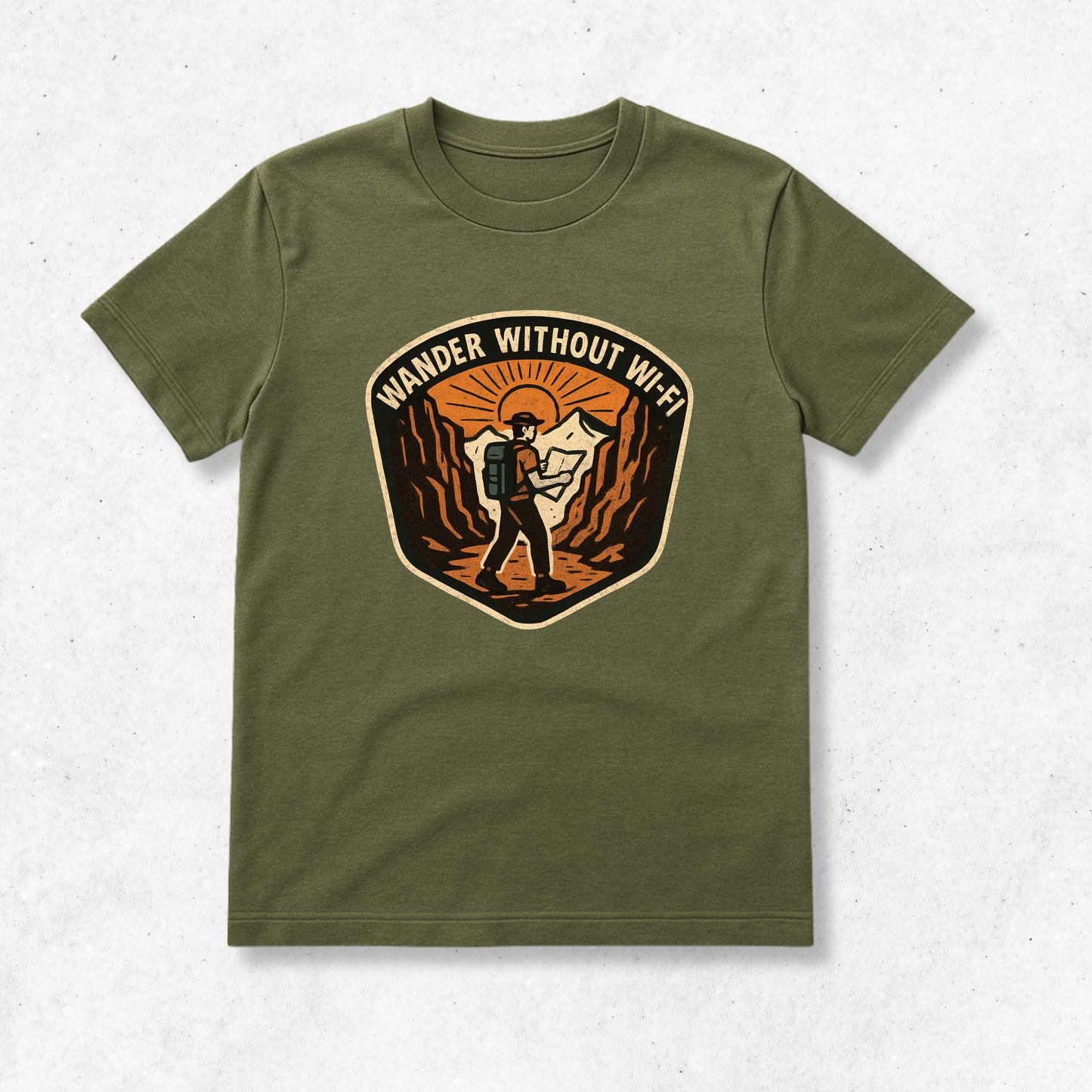Wander Without Wi-Fi - T-Shirt