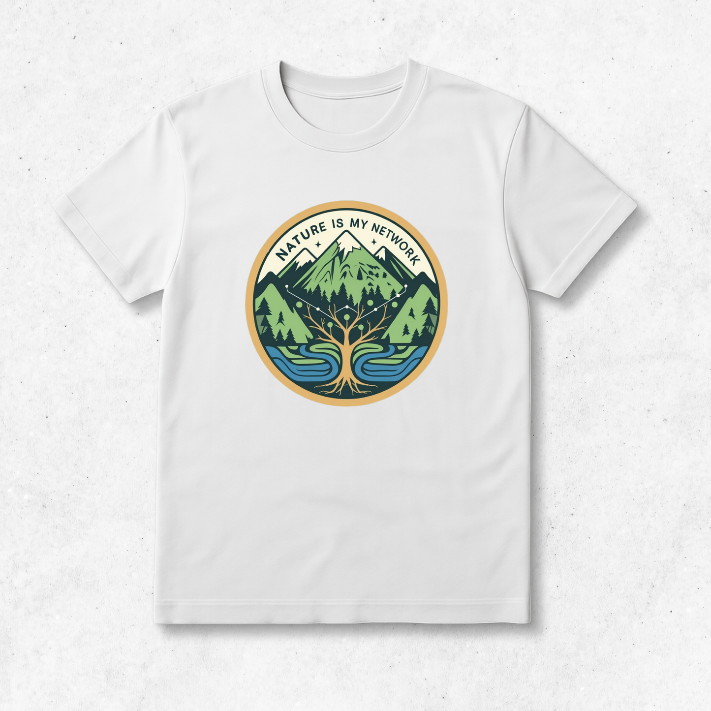 Nature Is My Network - T-Shirt