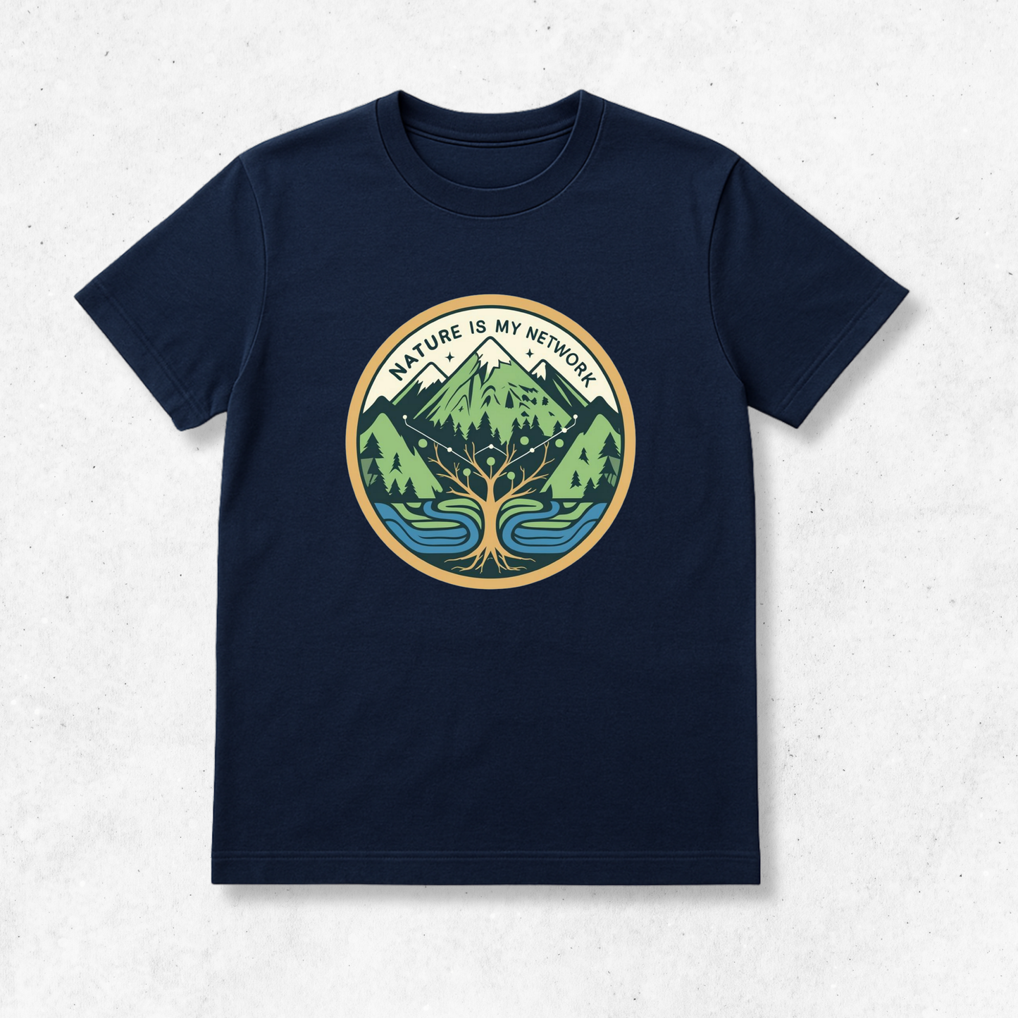 Nature Is My Network - T-Shirt