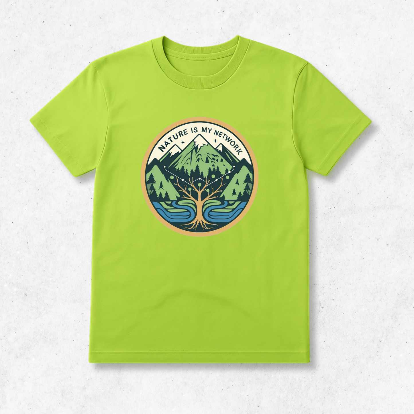 Nature Is My Network - T-Shirt