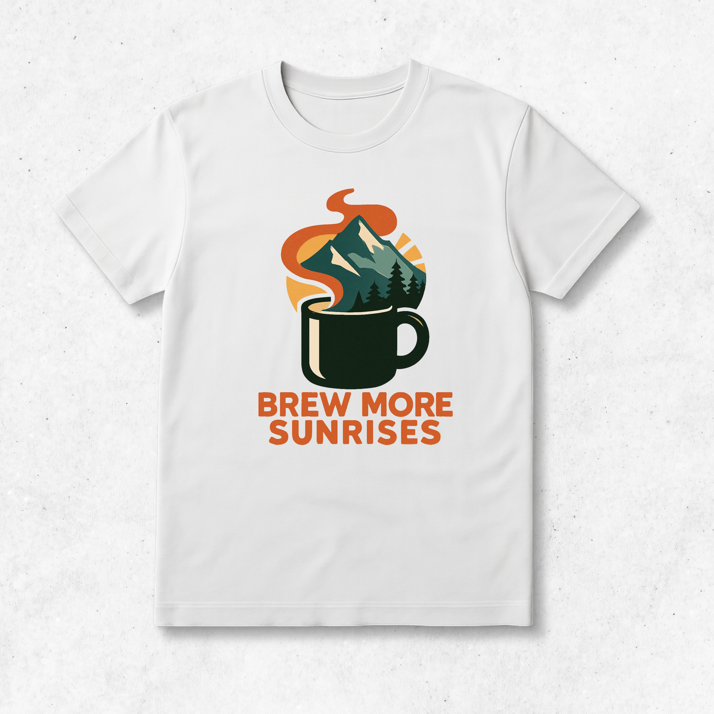 Brew More Sunrises - T-Shirt