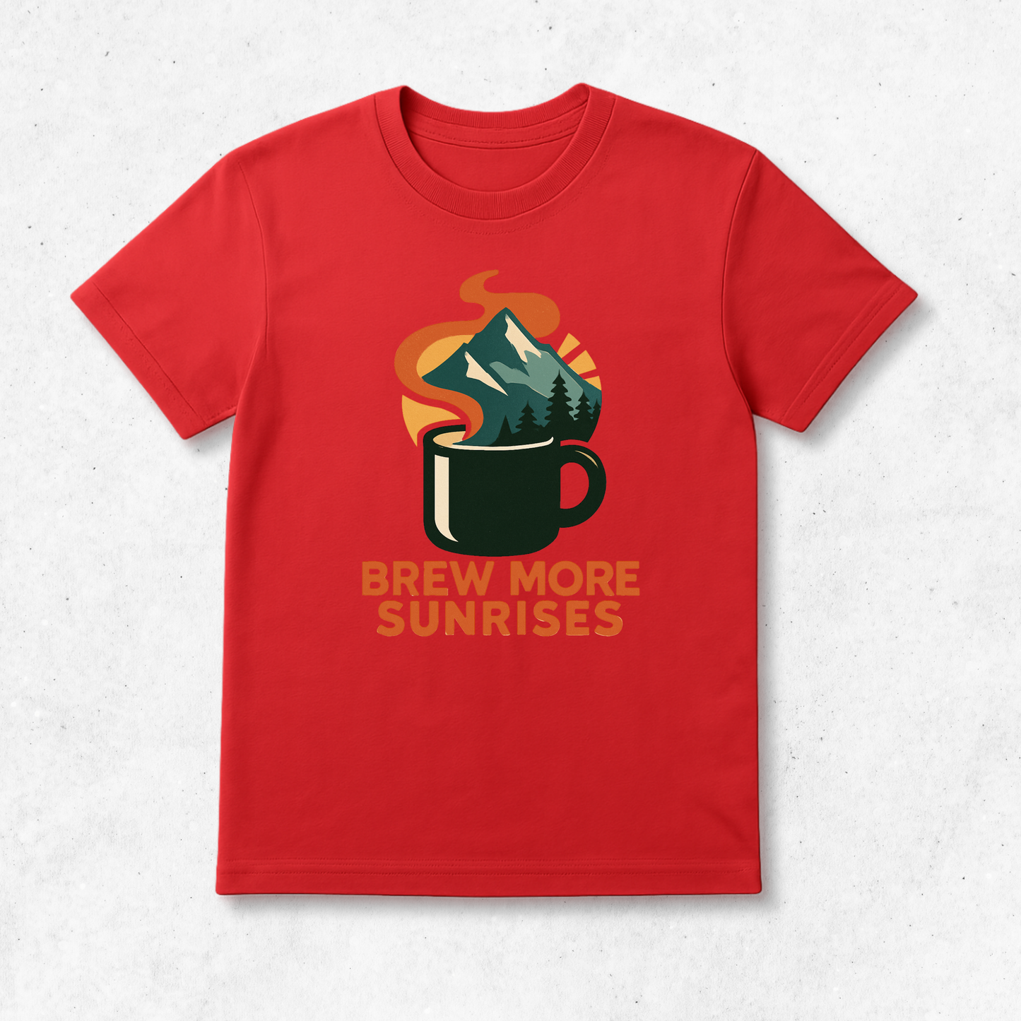 Brew More Sunrises - T-Shirt