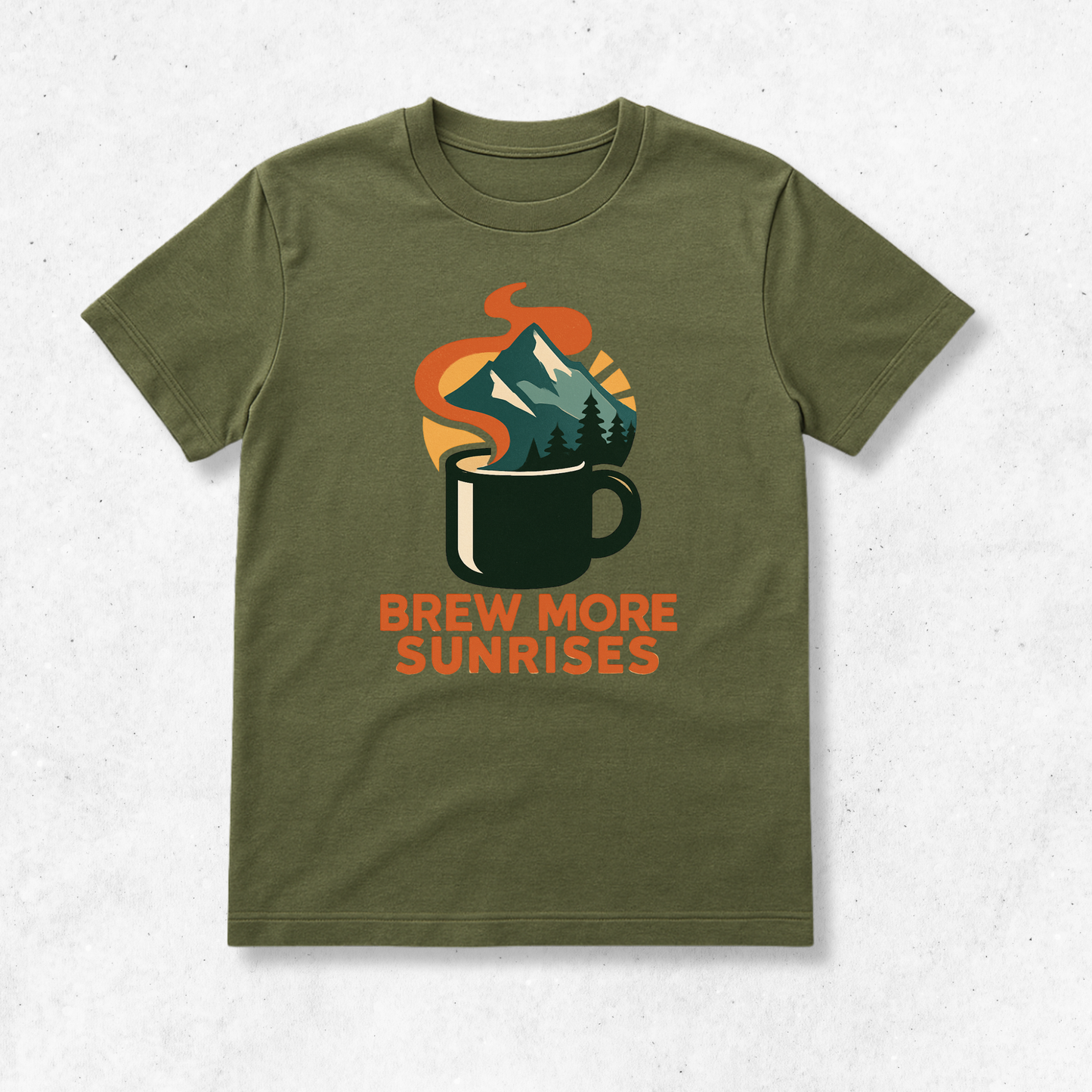 Brew More Sunrises - T-Shirt