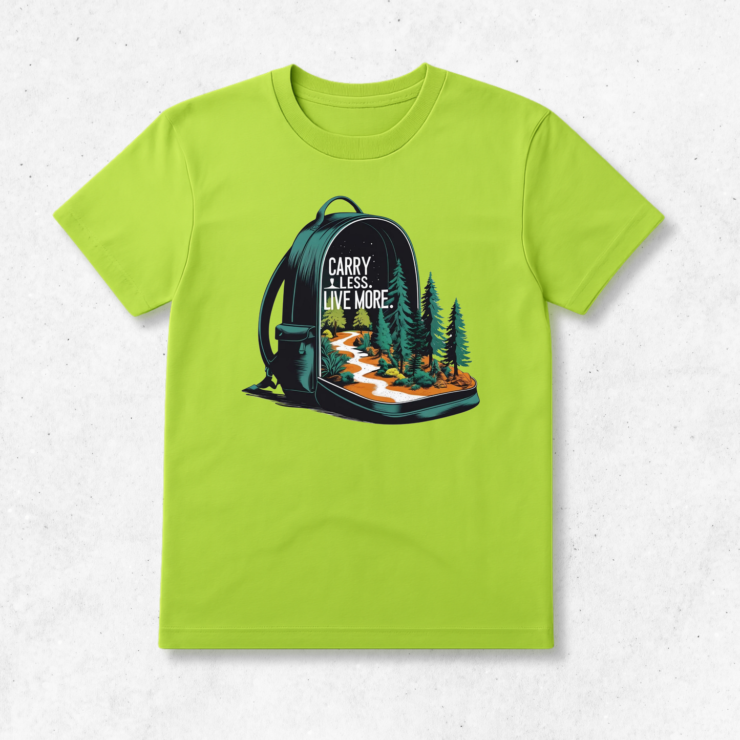 Carry Less. Live More. - T-Shirt