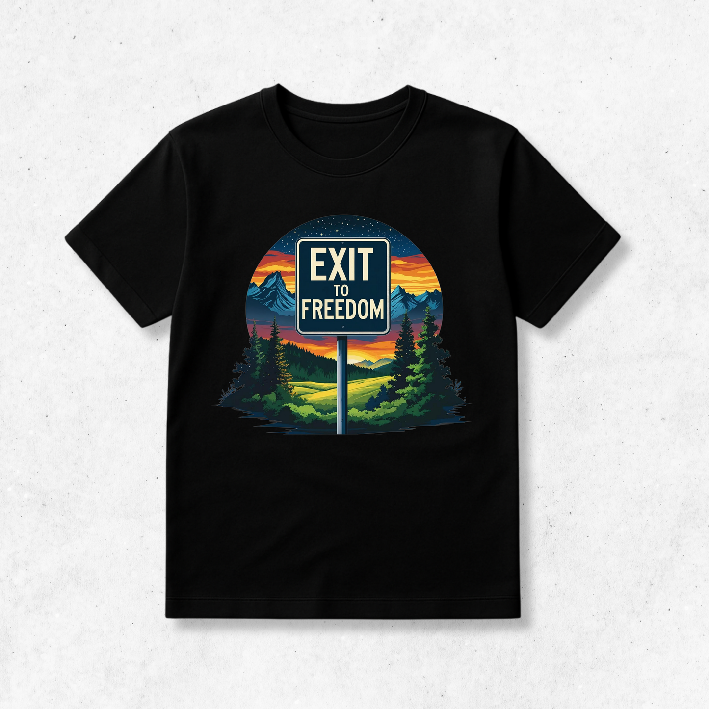 Exit To Freedom - T-Shirt