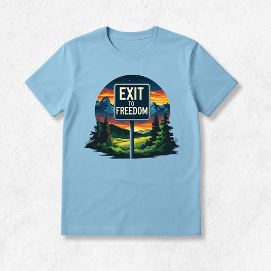 Exit To Freedom - T-Shirt