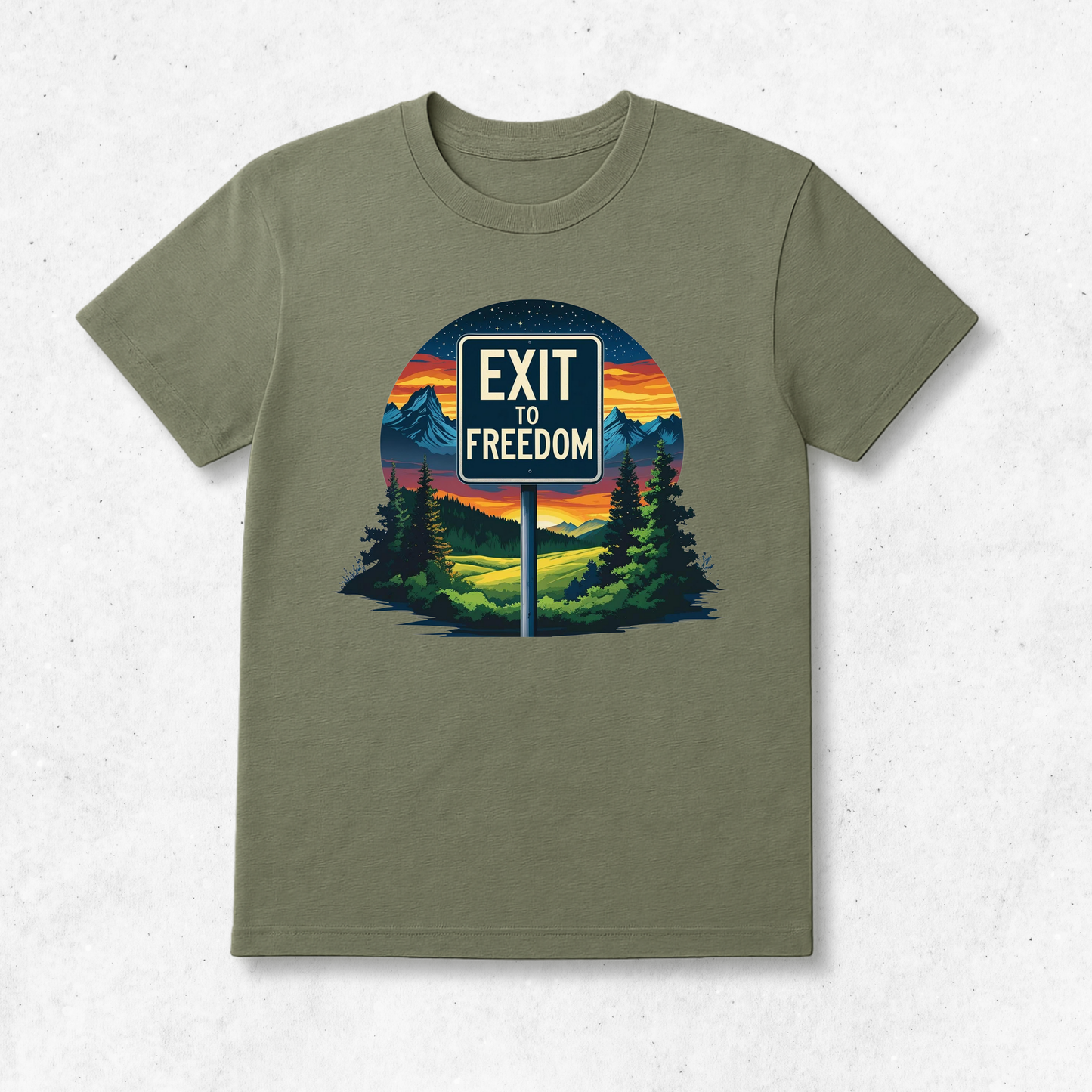 Exit To Freedom - T-Shirt