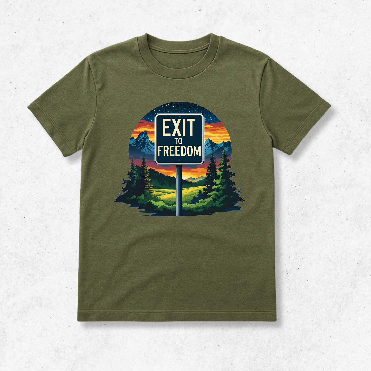 Exit To Freedom - T-Shirt