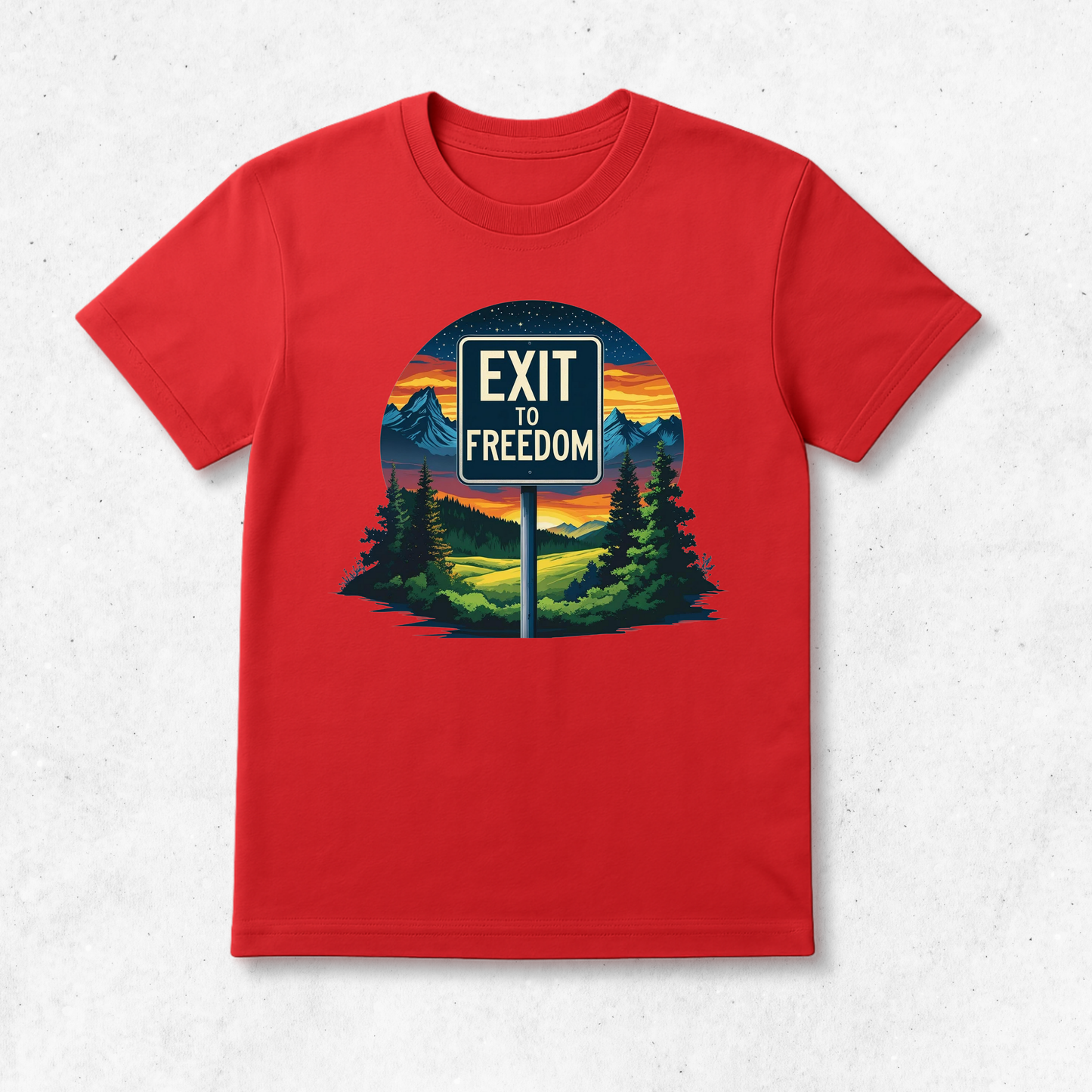 Exit To Freedom - T-Shirt