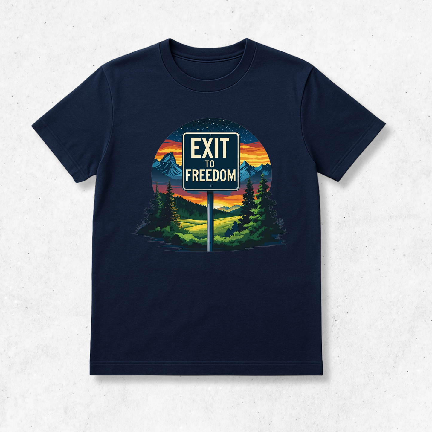 Exit To Freedom - T-Shirt