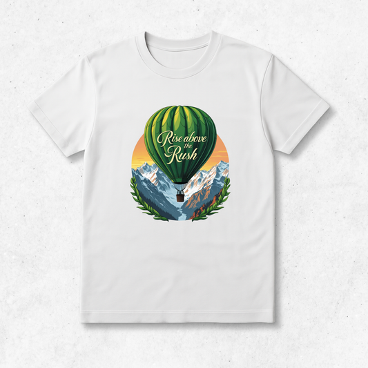 Rise Above The Rush - T-Shirt