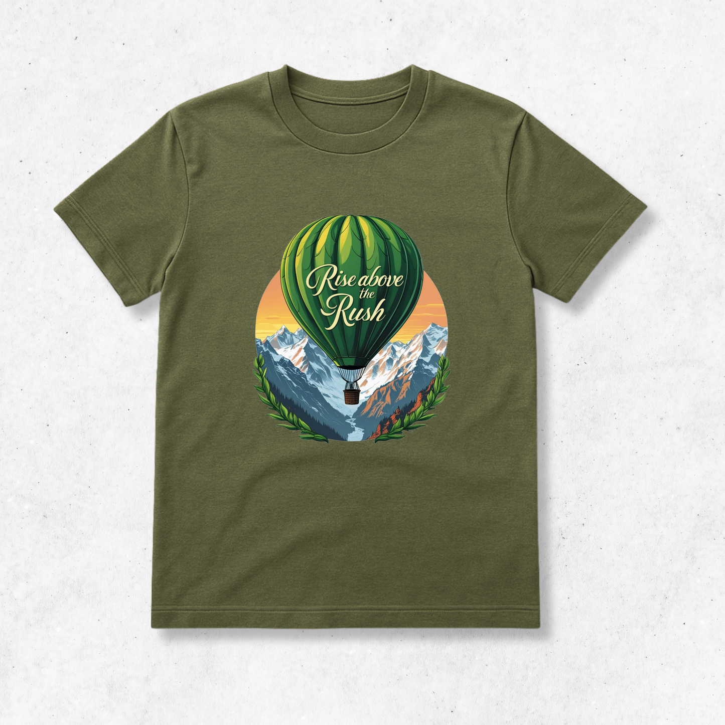 Rise Above The Rush - T-Shirt