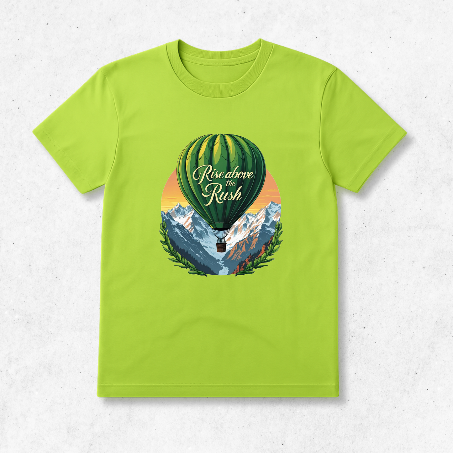 Rise Above The Rush - T-Shirt
