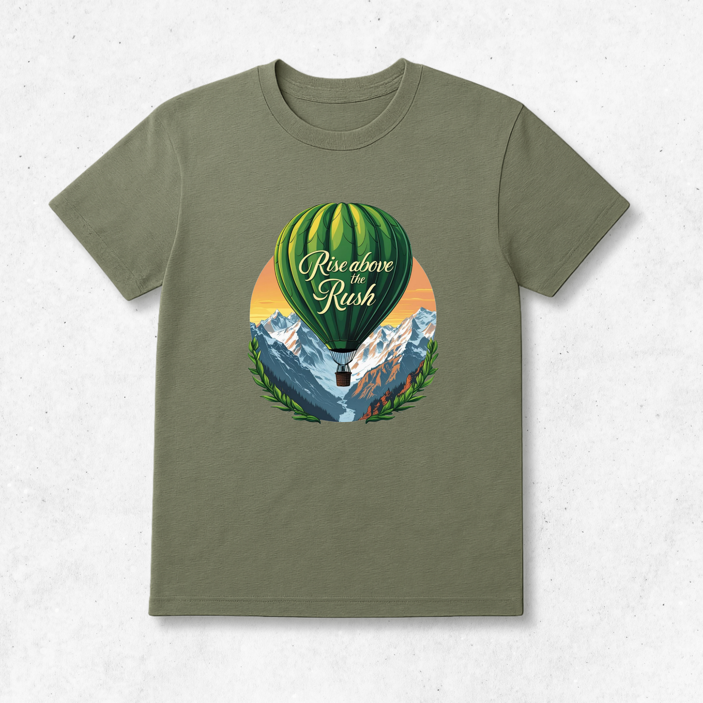 Rise Above The Rush - T-Shirt