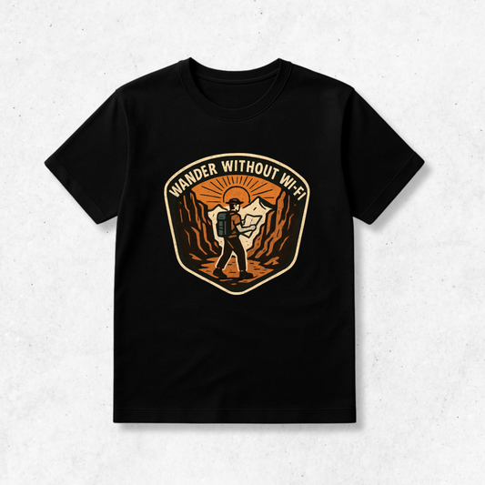 Wander Without Wi-Fi - T-Shirt