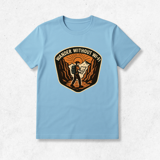 Wander Without Wi-Fi - T-Shirt